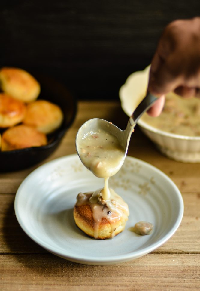 The Best Biscuits and Gravy You've Ever Had In Your Life. Redhead Baby Mama Atlanta Blogger