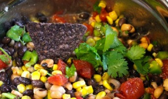 The Best Tailgating Cowboy Caviar Recipe - no need to refrigerate!