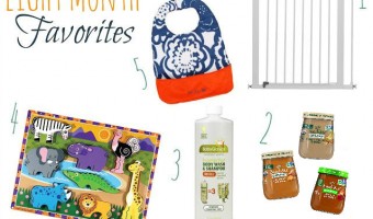 Eight month favorites for baby!