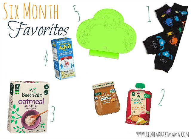 Six Month Favorites for Baby
