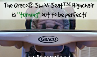 Graco Swivi Seat Highchair with 360° view #AtHomeWithGraco AD