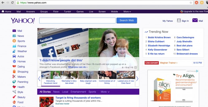 Digital Kidnapping Yahoo Parenting Screenshot