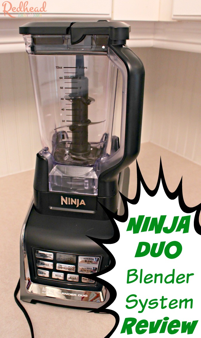 3 Things To Love About The Ninja DUO Blender - Redhead Baby Mama