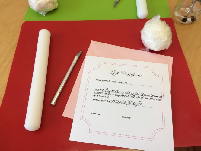 miss mamies cupcake gift certificate is a great gift