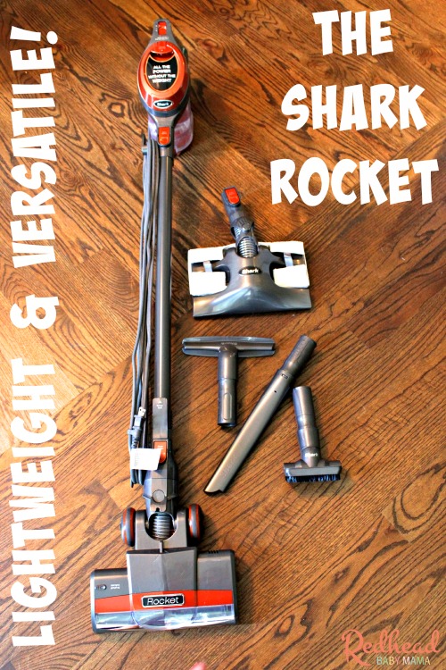 The Shark Rocket Vacuum - versatile and lightweight @redheadbabymama