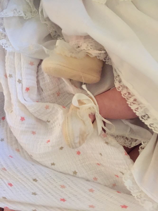 baby boots christening
