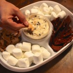 Creamy Cookie Dough Dip for a sweet tailgate!