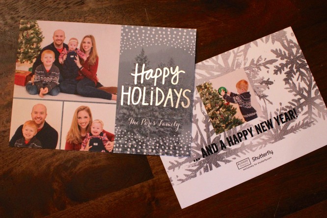 Shutterfly Christmas cards via @RedheadbabyMama