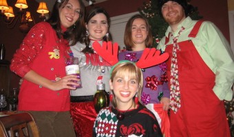 tacky christmas party attire