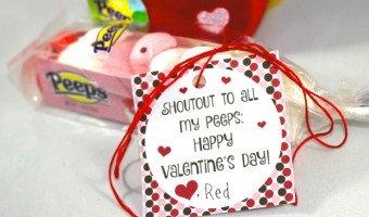 Valentine Printable: Shoutout to my PEEPS!