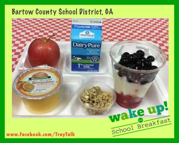Wake up to school breakfast! - A Bartow County School Breakfast