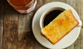 Pound Cake and Coffee for Breakfast!
