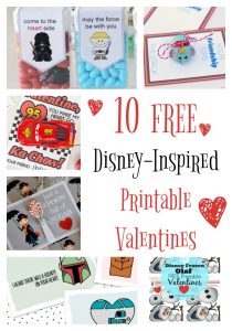 10 Free Disney Inspired Printable Valentines - Redhead Baby Mama ...