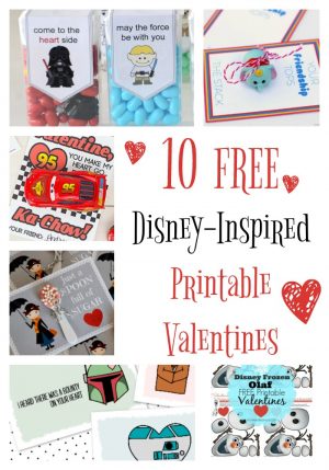 10 Free Disney Inspired Printable Valentines - Redhead Baby Mama ...