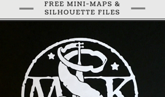 Craft your own DIY Sorcerers of the Magic Kingdom Binder Book to take on your next vacation. FREE Silhouette files and mini-maps included here!