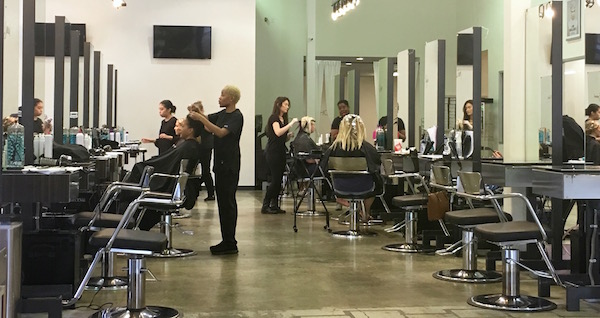 A Day of Inexpensive Hair and Spa Treatments at the Paul Mitchell School - Esani | Redheadbabymama.com