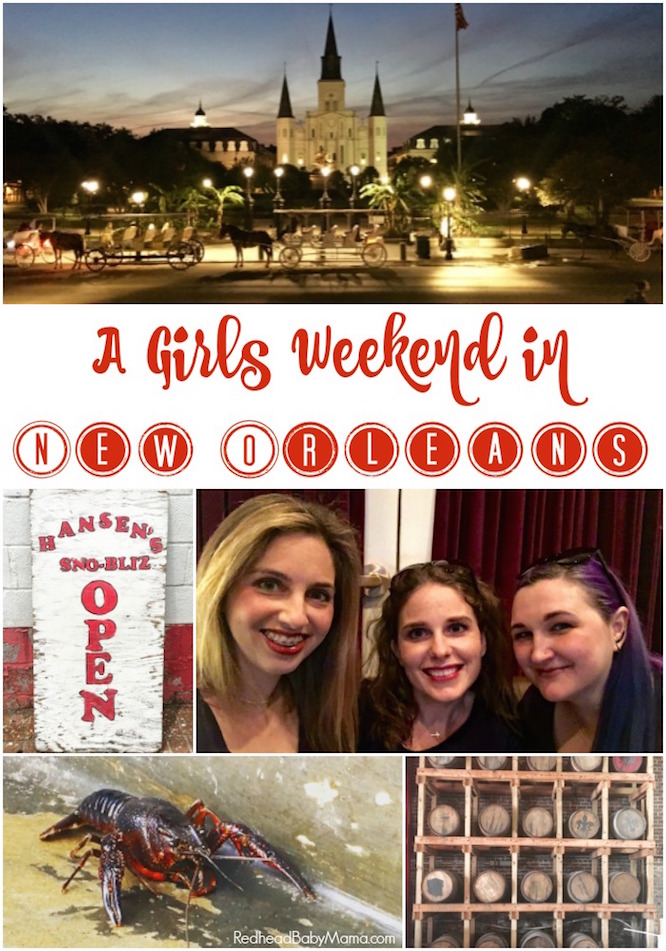 Plan a Girls Weekend in New Orleans. Museums, Food, Fun! | Redheadbabymama.com