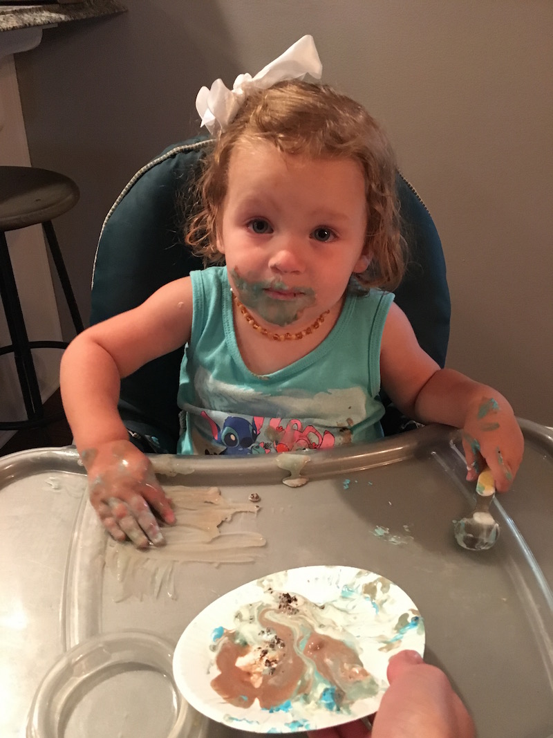 Frozen in Summer Ice Cream Cake with Olaf