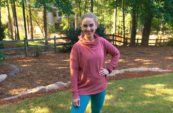 Sustainable Workout Clothes for fall #prAnaMom | Redheadbabymama.com