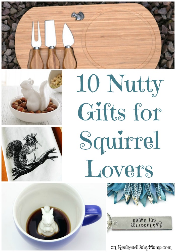 10 Nutty Gifts for Squirrel Lovers Redhead Baby Mama Atlanta Blogger