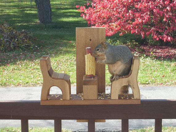 Give this squirrel chair as a gag gift to squirrel lovers!