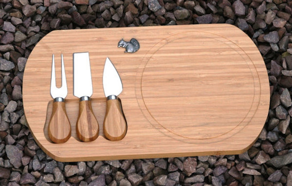 Gifts for Squirrel lovers cheese board