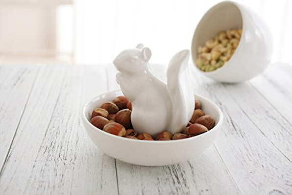 Gifts for Squirrel lovers nut bowl
