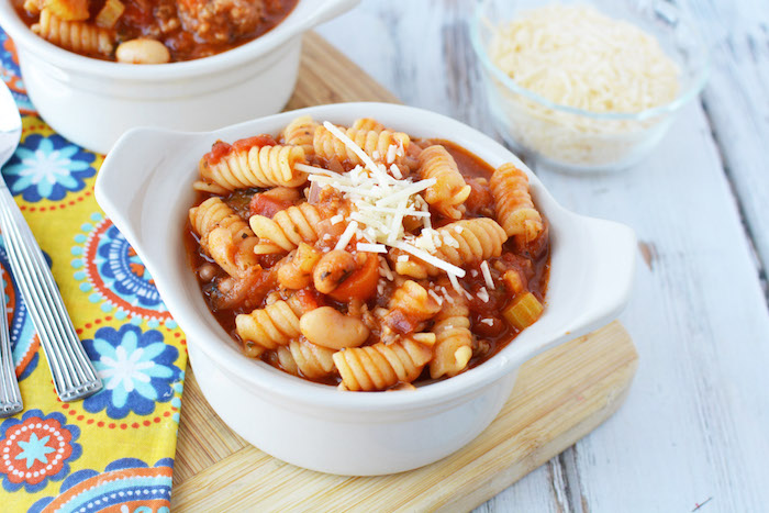 One-Pot Pasta Fagioli