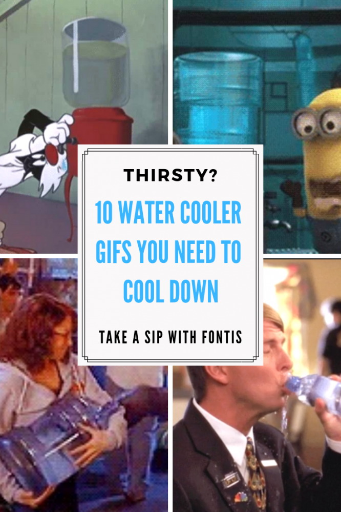 10 water cooler gifs pin image