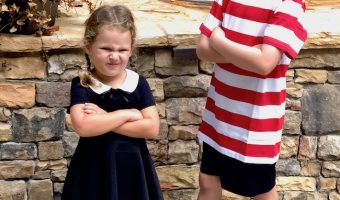Family Costumes - Pugsley and Wednesday Addams
