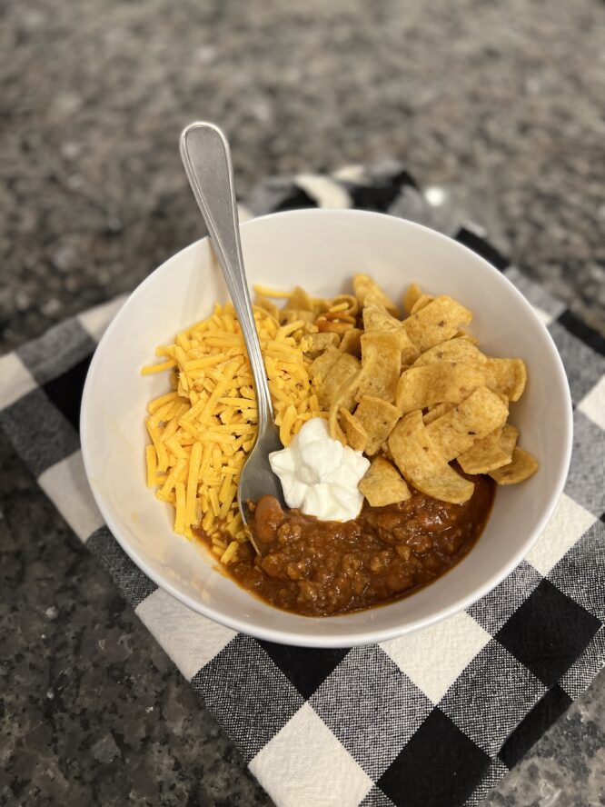 chili for kids and families slow cooker dinner