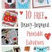 Free Disney Inspired Printable Valentines | Redheadbabymama.com